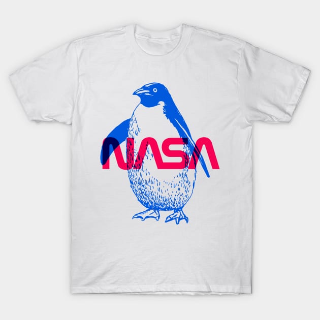 penguin x nasa T-Shirt by Mollie